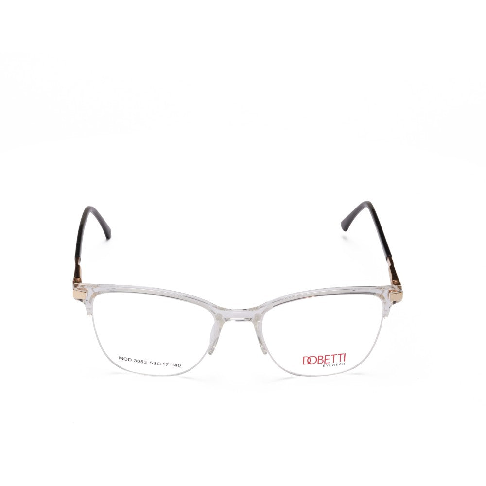 TRANSPARENT WITH GOLD